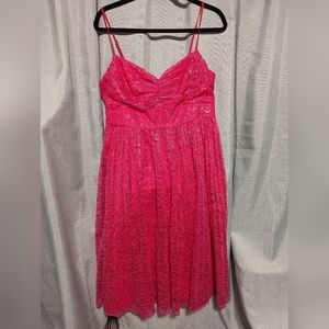 NWT J. Crew Pleated A-line Midi in Metallic Lace